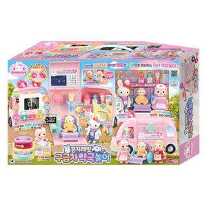 (원앤원) 콩지래빗 구급차 약국놀이