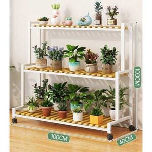 3단 화분 선반 야외 베란다거치대 보관함 공간 G1 사무실 세트 화분다이 반려식물 철재