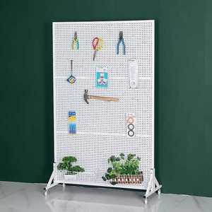 철제 파티션 타공 바퀴 전시 거실 선반 칸막이 가벽