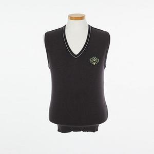 (시흥중 교복몰 화이트라인 그레이 블랙두줄 남자조끼