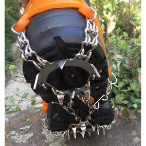 크램폰 빙산 스노우 빙벽 낚시 착용하기 암벽 액세서리 E22 5치성인 그립