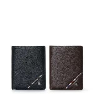 [하프클럽/]40대 50대 가죽 반지갑 선물 부모님 지폐 카드 지갑