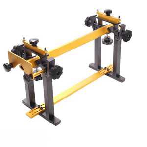 스케이트 연마 홀더 쇼트트랙 피겨 세트 파란색 장비