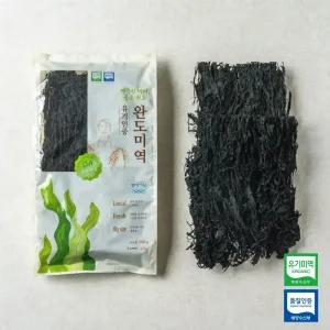[청해거상] 깨끗한 바다에서 채취한 부드러운 완도 실미역 500g 유기농 완도건미역 마른미역