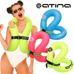 아티나 넥베스트 80kg 구명조끼 넥튜브 부력보조복 물놀이