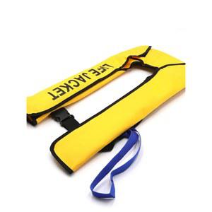 구명 조끼 자동 5개 벨트 낚시용 튜브 팽창 묶음 블랙 구명조끼 부표 위장