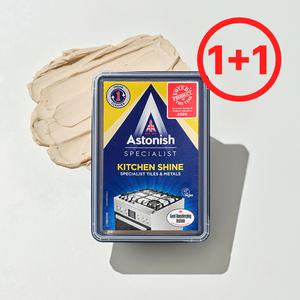 1+1 아스토니쉬 키친샤인 찌든때 클리너 450g 스테인레스 탄냄비 기름때 오븐