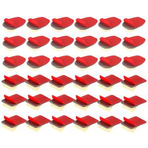 HERO 48PCS 접착 헬멧 10 스티커 OSMO 호환 장착 커브 VHB 테이프 이중 카메라 플랫 11