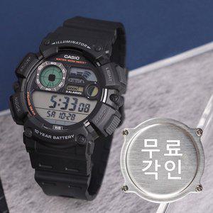 [카시오]무료각인 카시오 WS-1500H-1A 낚시모드 아웃도어 디지털 스포츠 남자 우레탄 손목시계 c