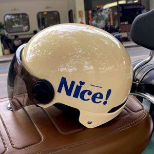 반모헬멧 가벼운 경량 자전거 스냅백 오토바이 시원한 여름