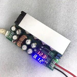 1PCS DC12 80V 20A 조정 가능한 벅 정전류 정전압 디스플레이 포함 Arduino 모듈 보드 용 600W 컨버터