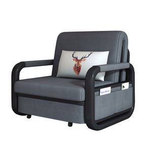 미니소파베드 접이식 쇼파침대 리클라이너 쇼파식침대 공간절약 베드 130cm 진한