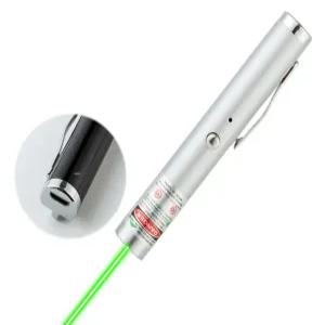 그린색 충전식 볼펜식 소형레이저 포인터/고양이놀이기/별지시기