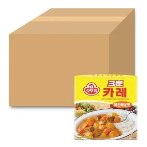 오뚜기 3분 카레 약간매운맛 200g 24개