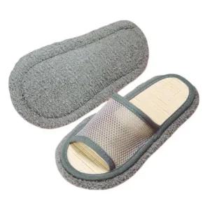 [오노마] ONM 대나무 메쉬 매트 바닥 청소 걸레 슬리퍼 가정  38825983)