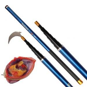 수초제거기 민물낚시 해루질 민물 수초 갈퀴 수초낫 휴대용 장대