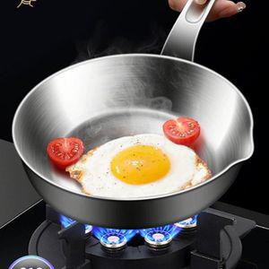 소형 스텐 후라이팬 미니 통5중 가벼운 코팅팬 코팅