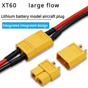 RC Lipo 배터리용 암수 불릿 커넥터 플러그 드론 비행기 전원 모델 대형 유량 터미널 XT60 50 세트