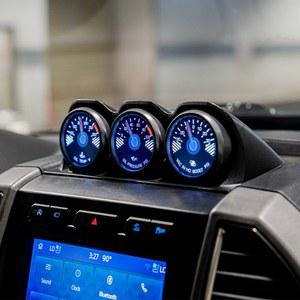세 개의 링이 있는 디지털 계기판 교체 계기판, 포드 F150 2015-2020 자동차 속도계