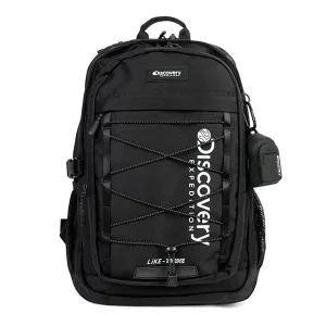 [디스커버리] 라이크 에어 트와인 백팩 DXBK0075N-BKS