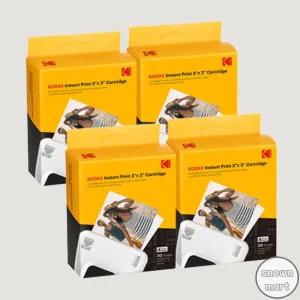 코닥 미니3 미니샷3 전용 3인치 선명 화질 인화지 카트리지 3 x 3 120매