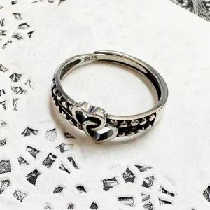 [골드스마일]약지커플링 순은 실버 스털링 은 유화반지