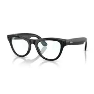 레이벤 메타 스카이러 스마트 선글라스 2.0 블랙 클리어 렌즈