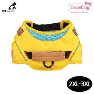 아웃도어 하네스 2XL-3XL 옐로우 고양이하네스