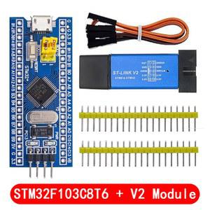 최소 시스템 개발 보드 STM32F103C8T6 CH32F103C8T6 ARM STM32 STM32F401 STM32F411 ST LINK V2 다운로드 프로그래머