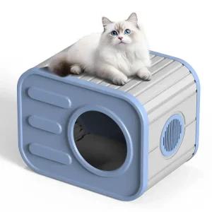 지오리빙 CH017A 강아지집 고양이집 개집 야외 마당 견사 애완견 하우스 사계절 숨숨집 화장실