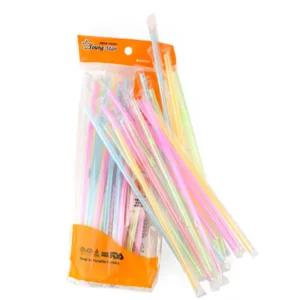 이가루마켓 자바라빨대(50P) 컬러 50개입