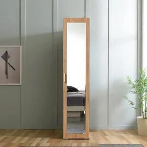 네시스 노르덴 400 전신거울 수납형 옷장 KCN007C (착불)