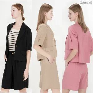 디올렛 썸머 인견 하프자켓+팬츠 상하세트(2종)