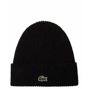 라코스테 로고 패치 울 비니 Free RB9883-031