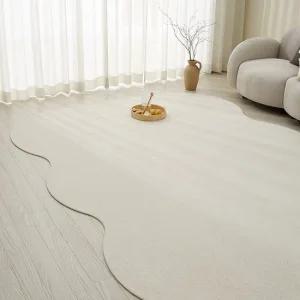 리니와이즈 츄이스 비정형 고밀도 극세사 러그 단모 워셔블 카페트 100x150