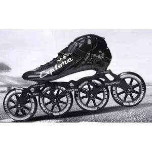 레이싱 인라인스케이트 롤러 신발 퍼포먼스 선수 4륜
