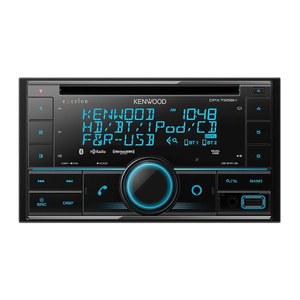 아마존 알렉사 호환이 가능한 켄우드 엑셀론 DPX795BH 더블 DIN 블루투스 인대시 카 스테레오 CD 수신기