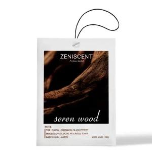 제니센트 무드 퍼퓸 사쉐 옷장방향제 40g 1개 세렌우드