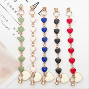 [후니케이스] 하트 호마이카 하트 핸드폰 키링 스트랩 핸드폰줄