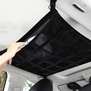 캠핑 차박 길이조절 차량 수납망 망사 주머니 웨빙-WFHS4CH