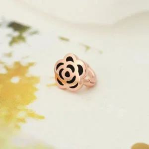 [콩심팥심]로즈골드 금침 귀찌 여자팬티 여성속옷 에폭시 14K 장