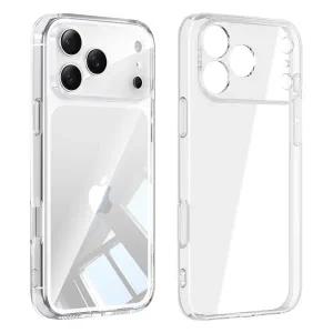 아이폰17 16 15 에어 프로 맥스 1mm 슬림핏 변색방지 투명 하드 케이스 HP-0803