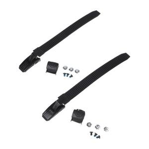 대부분의 인라인 스케이트 부품 용 클램프 버클 나사 및 너트가있는 2PCS 조정 가능한 스트랩 교체