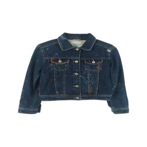 써스데이아일랜드 (WOMEN - S) 코튼 페인팅 데님 자켓