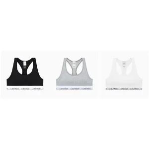 [Calvin Klein Underwear](본점)25 FW CK 여성 아이콘 코튼 모달 AF 레이서백 브라렛 3종 택 1(QF8493AD...