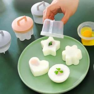 수란기 달걀 모양 계란찜 메이커 반숙 하트 별 꽃 조리용
