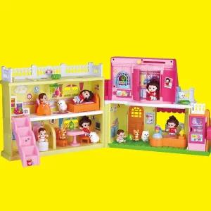 여아 똘똘이 아이스크림가게 인형집장난감 여자아기 선물