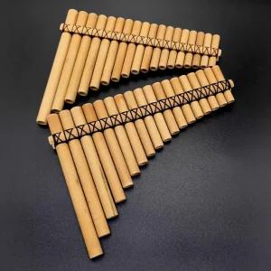 팬플룻 전문가용 전통 입문용 취미 선물용 인디언 관악기 연습