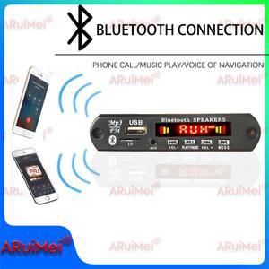 160W 앰프 블루투스 5.1 MP3 디코더 보드 2x80W 오디오 플레이어 12V DIY 차량용 FM 모듈 TF USB 마이크 녹