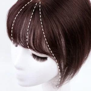 인모정수리가발 엄마 중년여성 윗머리 앞머리 탈모가발